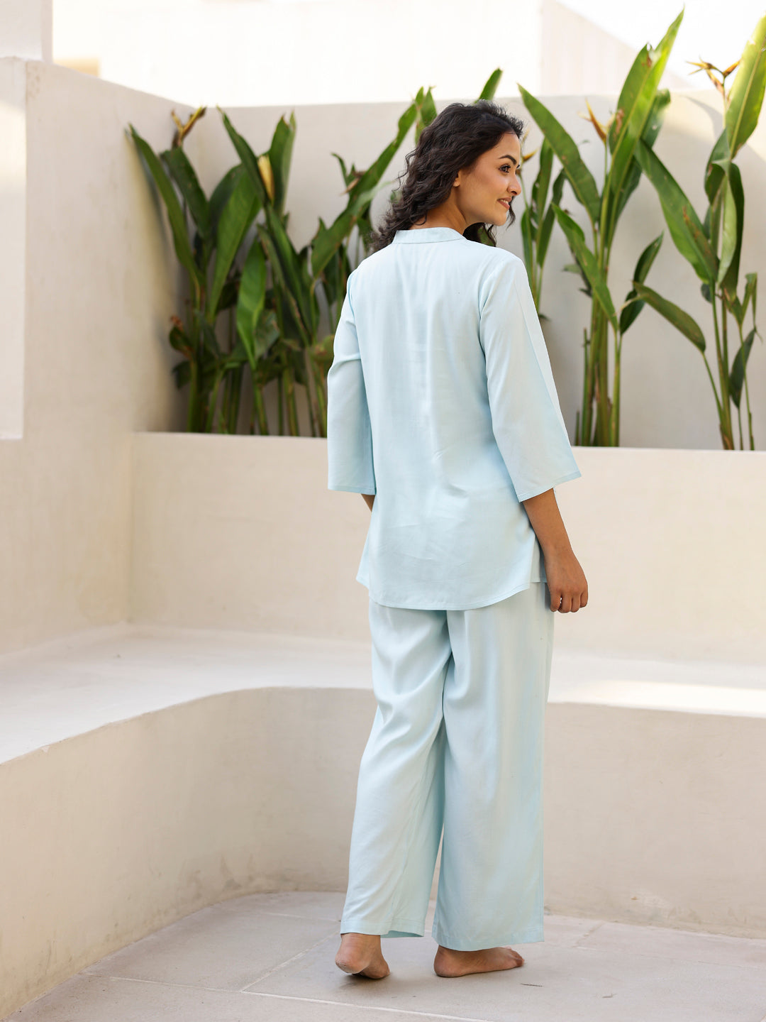 Women Cotton Night Suit with Pant