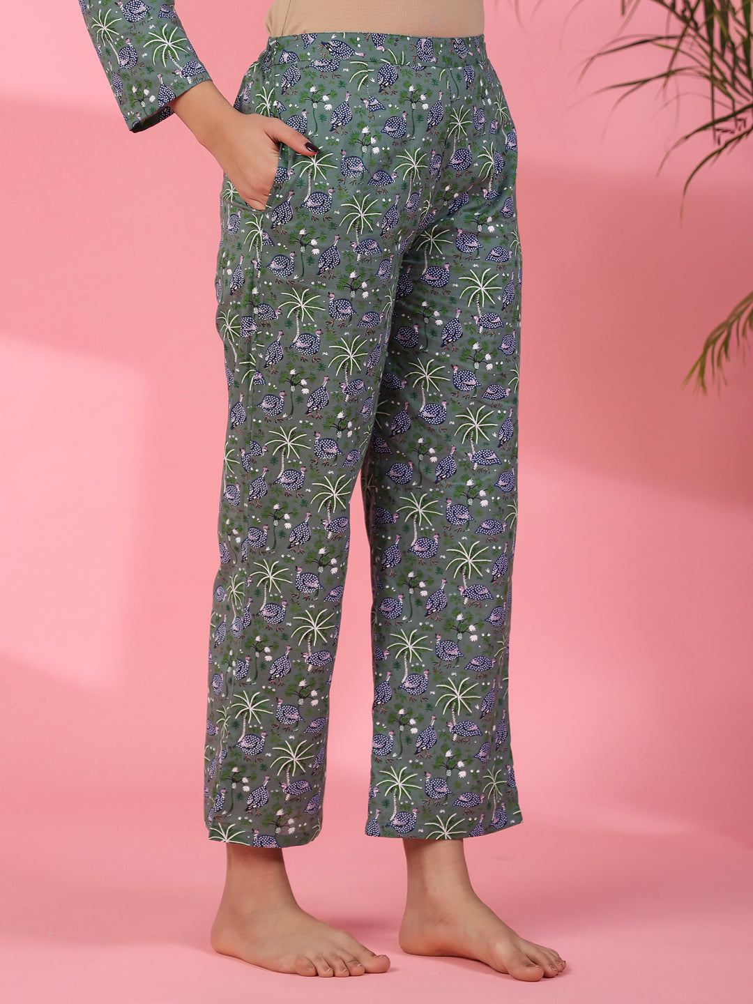 Green & blue loungewear set