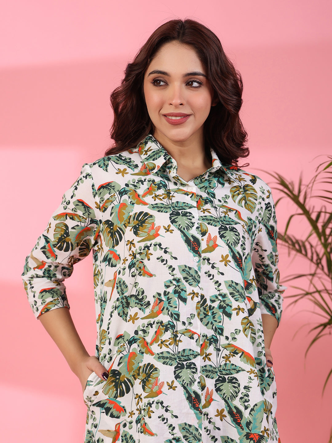 BOTANICAL COTTON CO-ORD SET