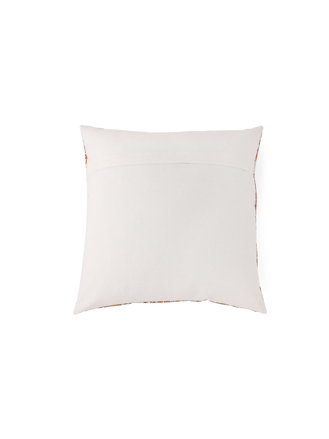 Cotton Off White Colour Floral Cushion Covers