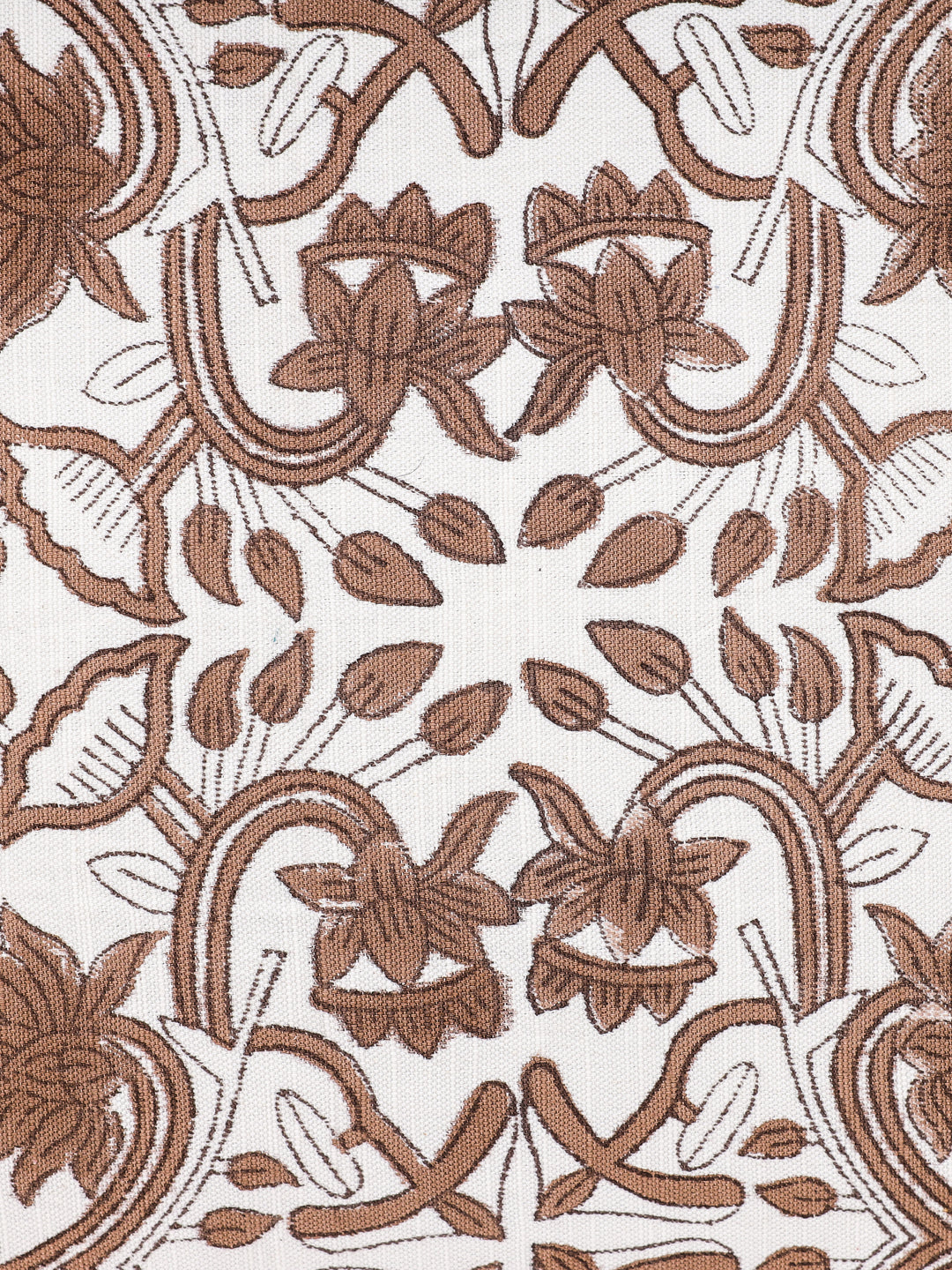 Cotton Brown Colour Ethnic Motifs Cushion Covers