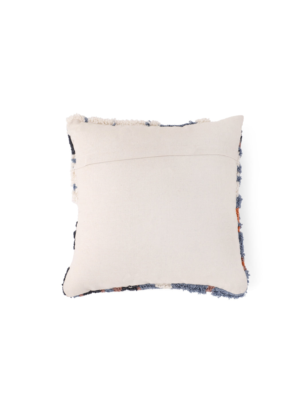 Cotton Blue Colour Embroidered Cushion Covers