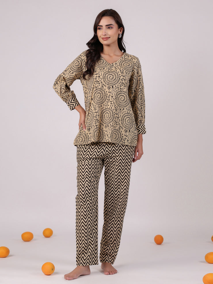 Women Printed Pure Cotton Co-Ords