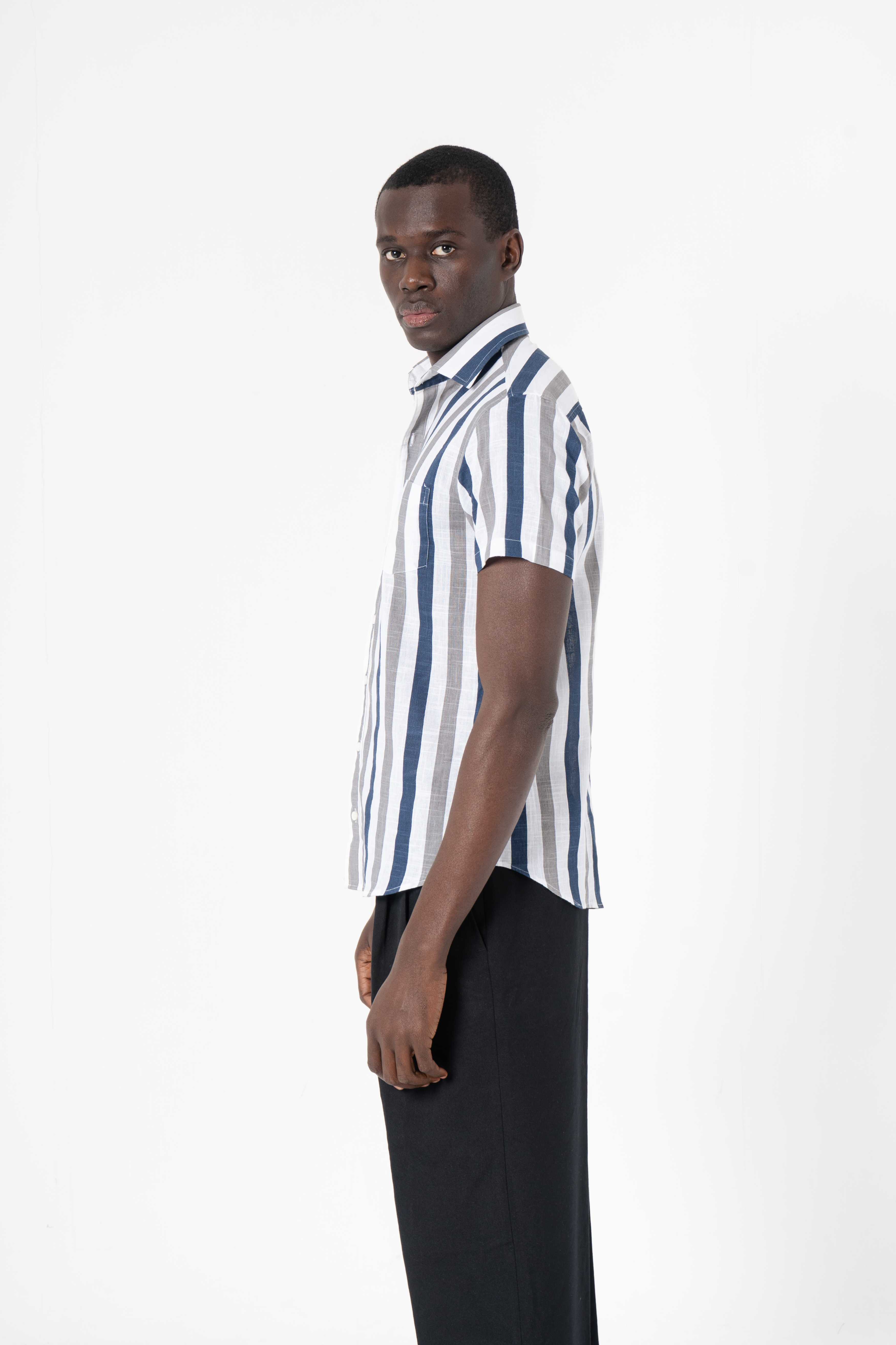 Stripes Printed Shirt for Men