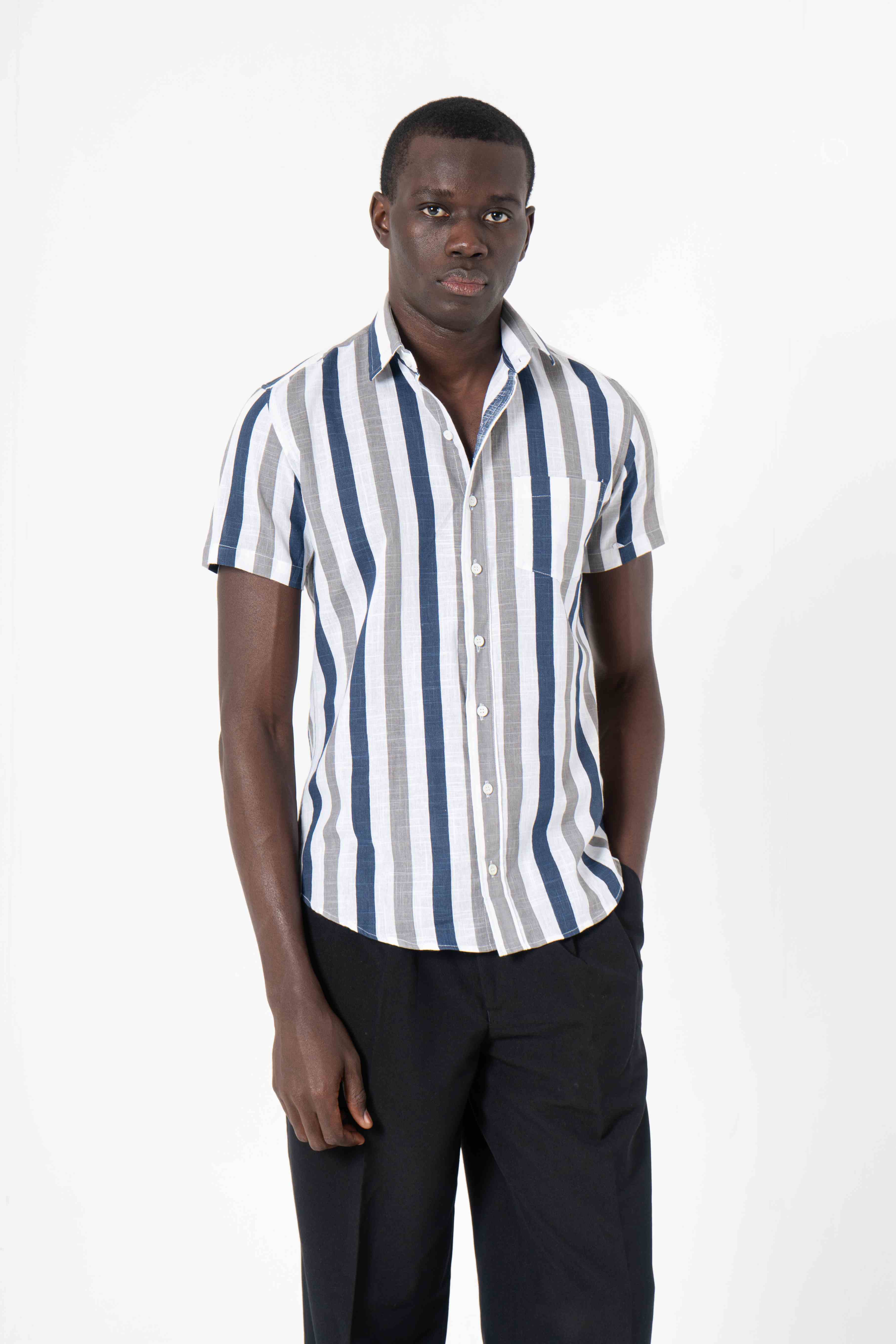 Stripes Printed Shirt for Men