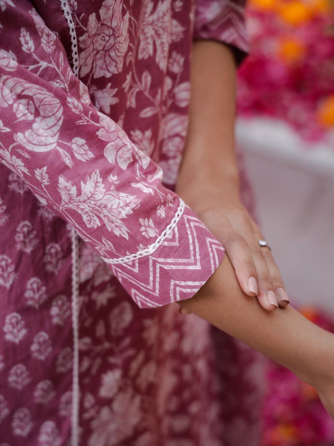 Floral Printed Kurta Set