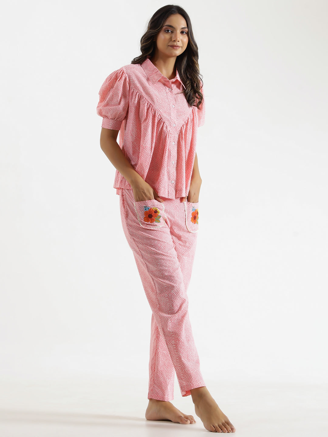 Women Pure Cotton Night SUIT