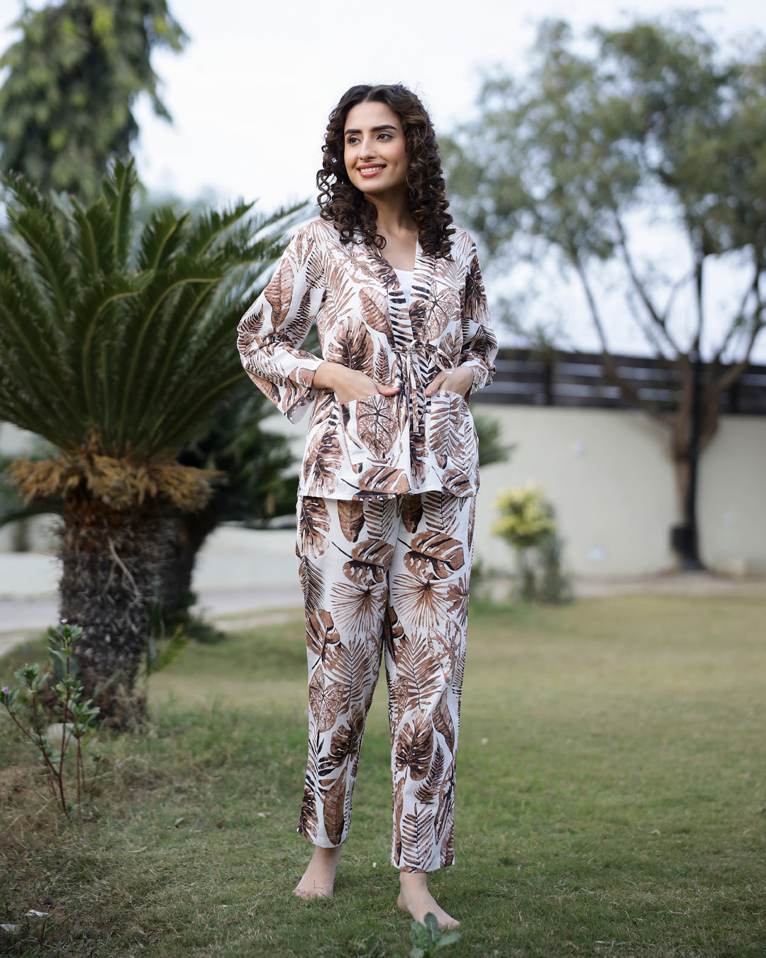 Pure Cotton Night Suit Set