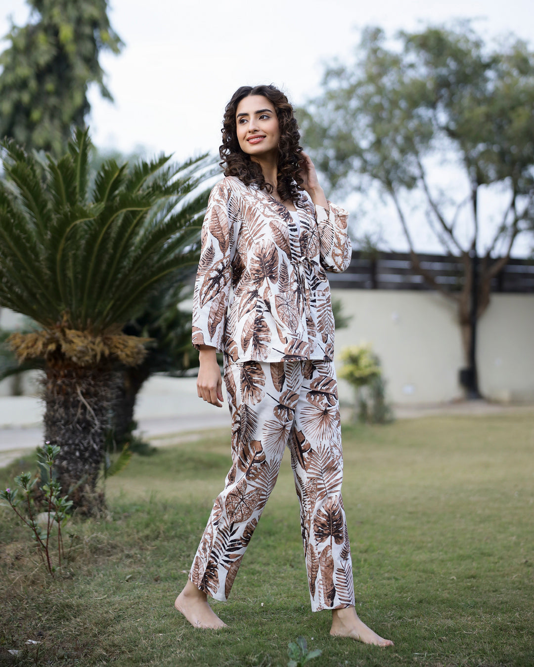 Pure Cotton Night Suit Set