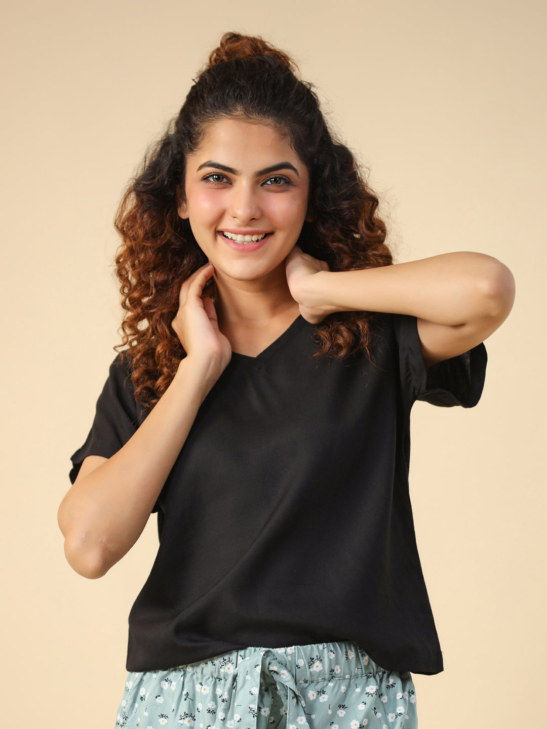 T-shirt Viscose Rayon Night Suit set