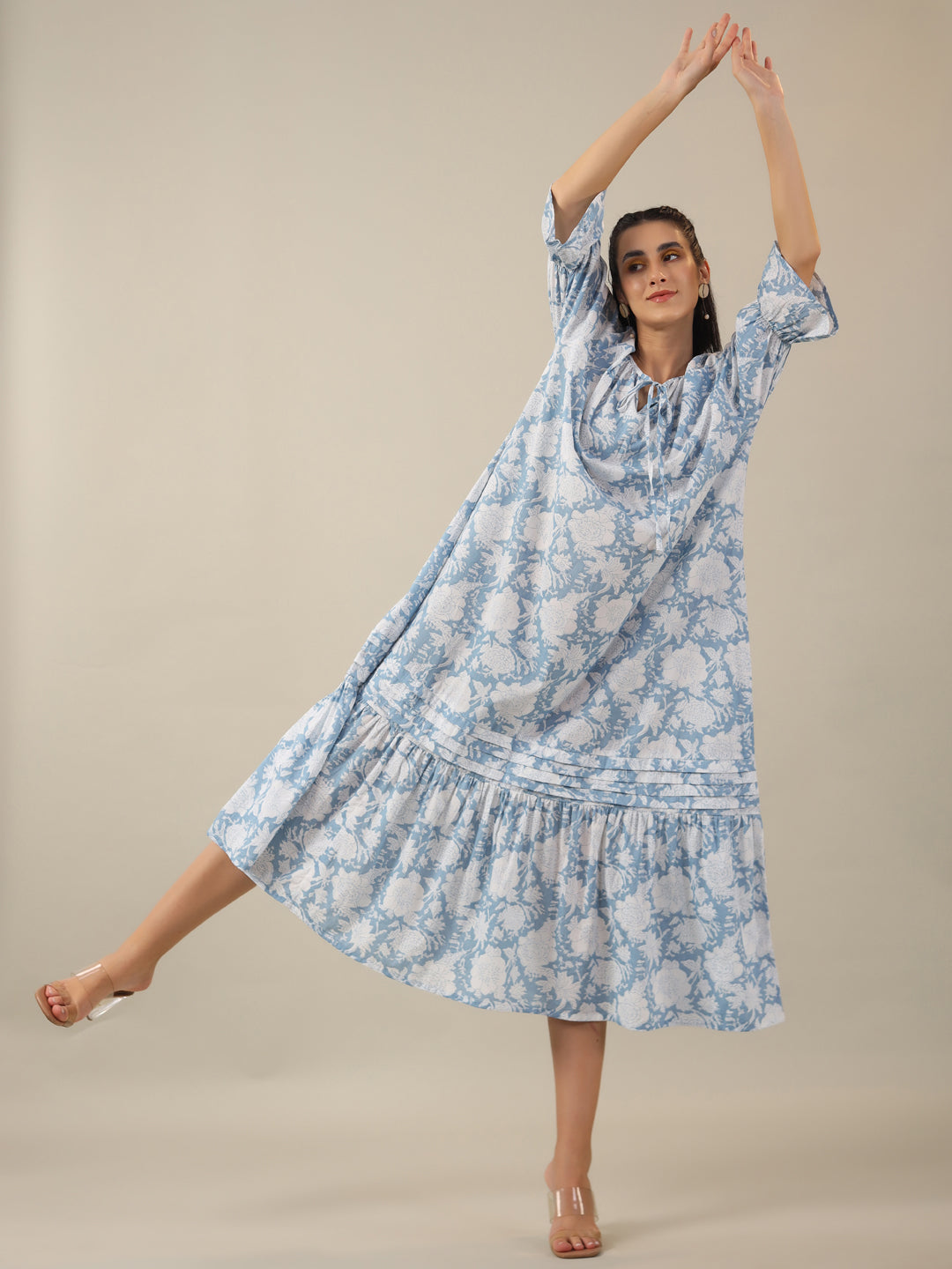 Women Pure Cotton Night Dress