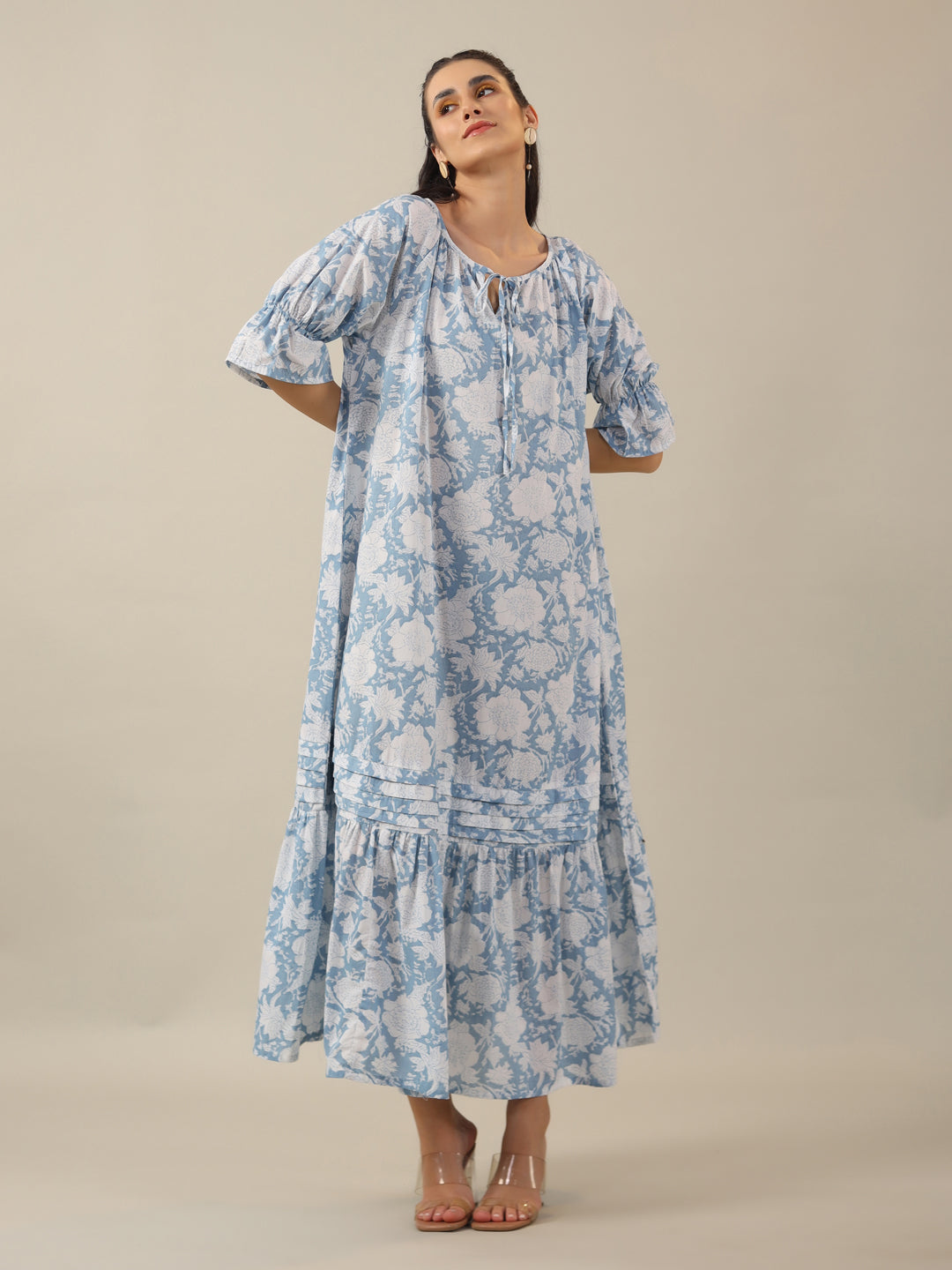 Women Pure Cotton Night Dress