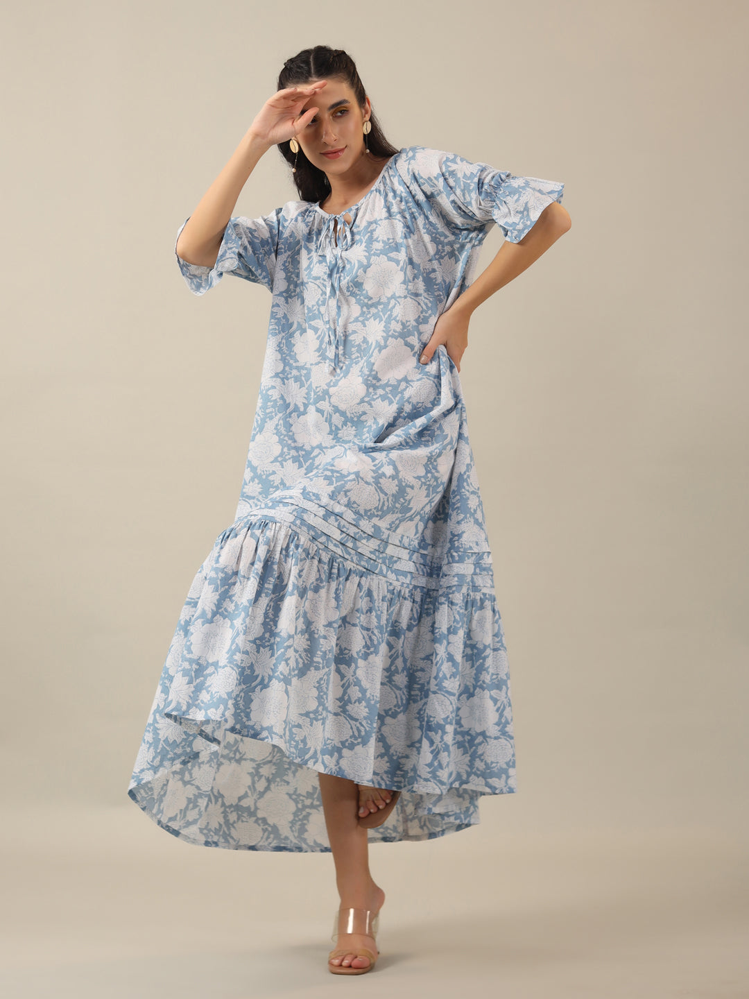 Women Pure Cotton Night Dress