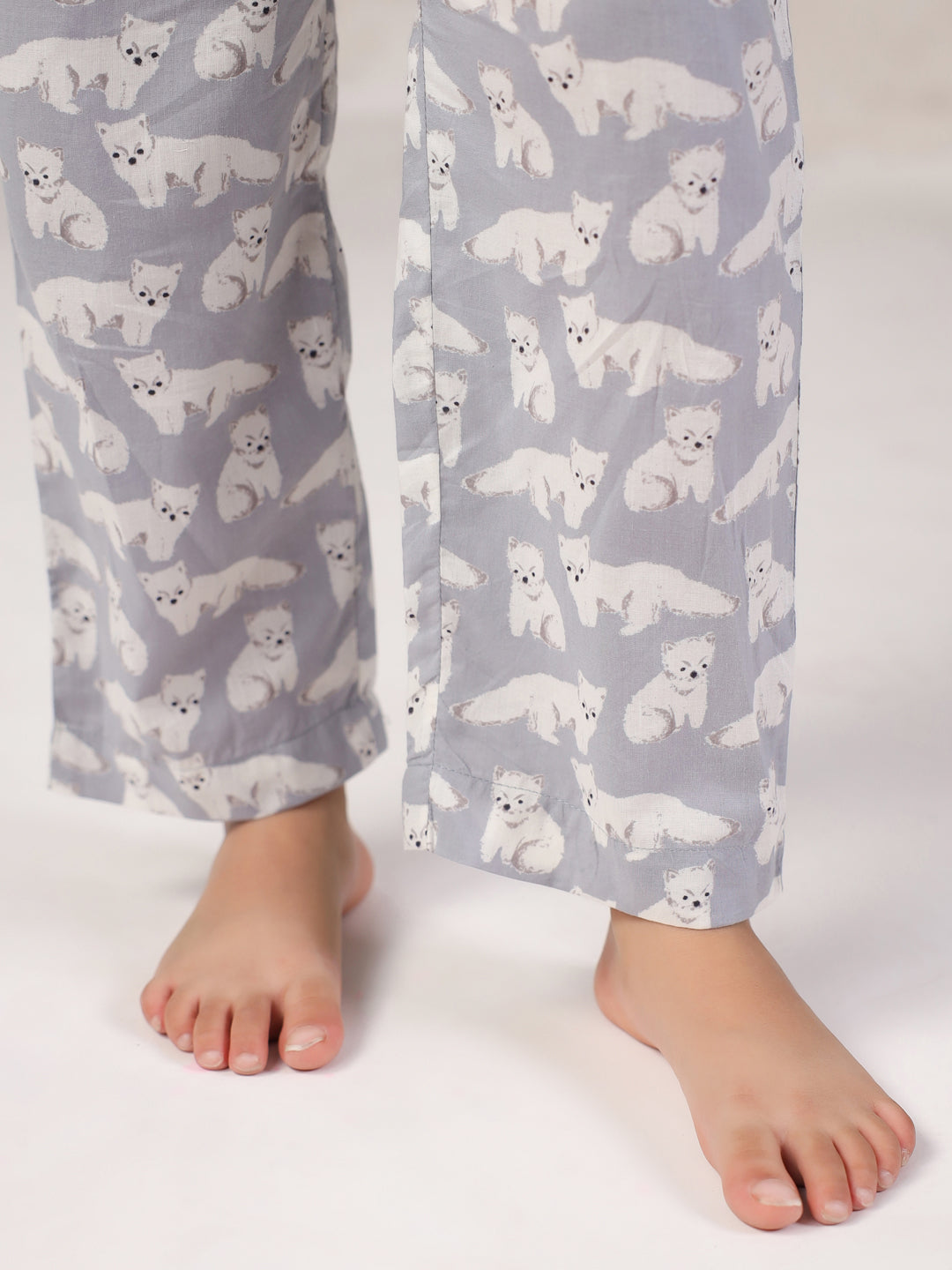 Pure Cotton Printed Night Suit Set for Kids