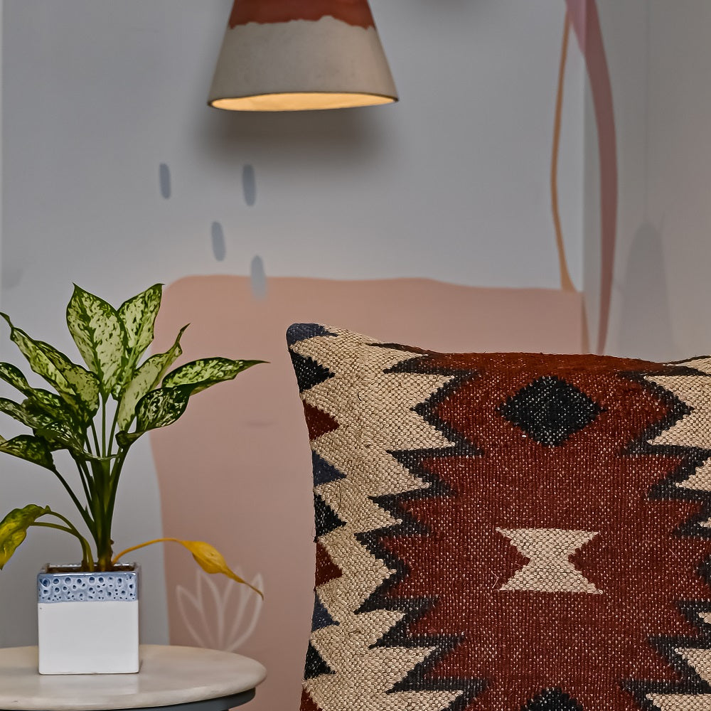 kilim Hand-made Jute Cushion Cover