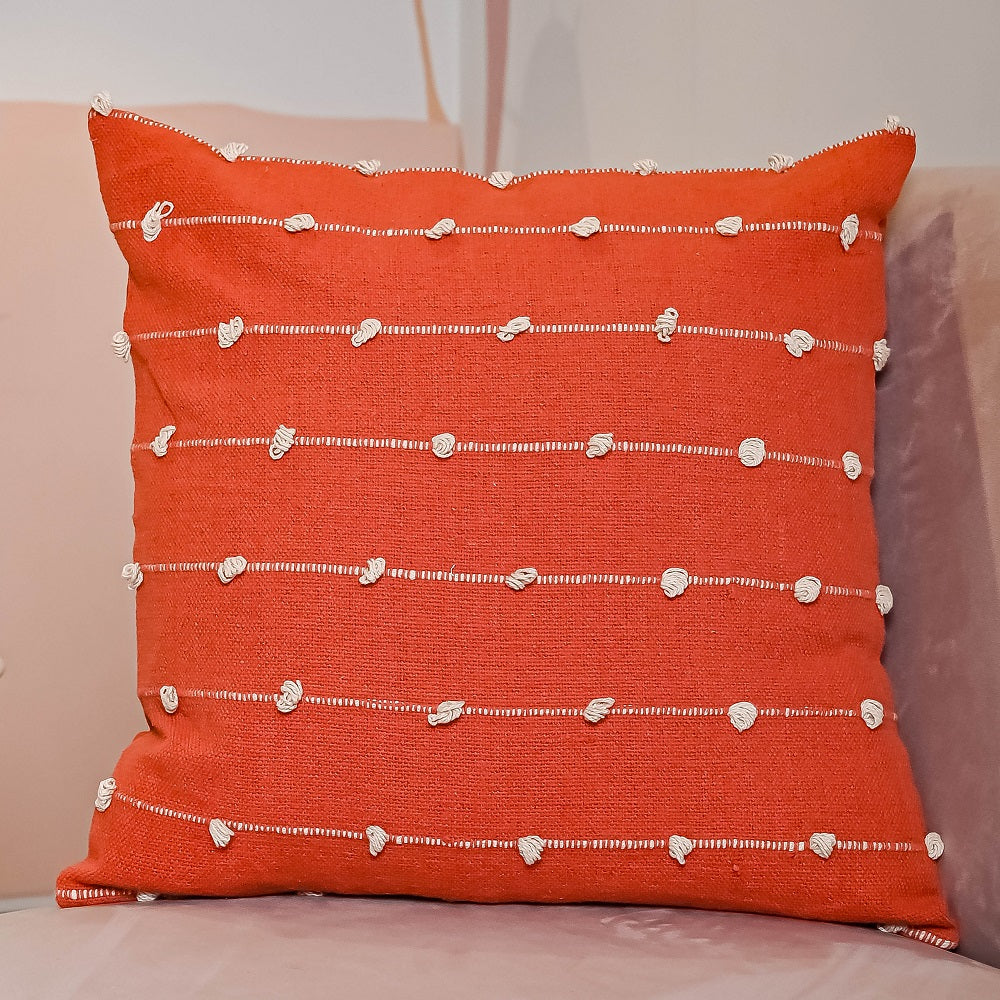 Handloom Pure Cotton Cushion Cover