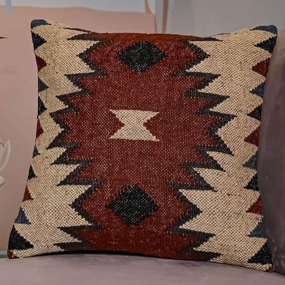 kilim Hand-made Jute Cushion Cover