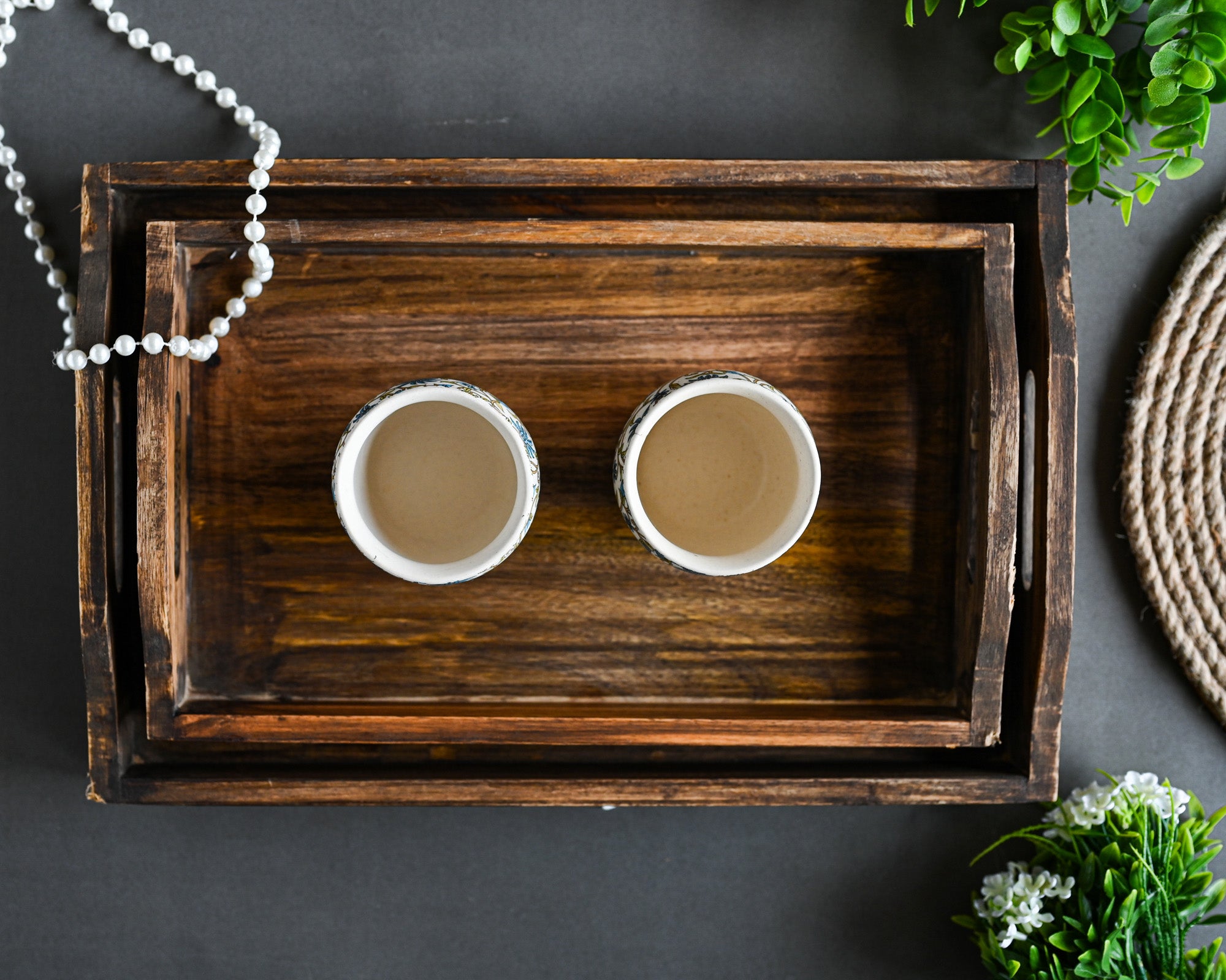 WOODEN TRAY