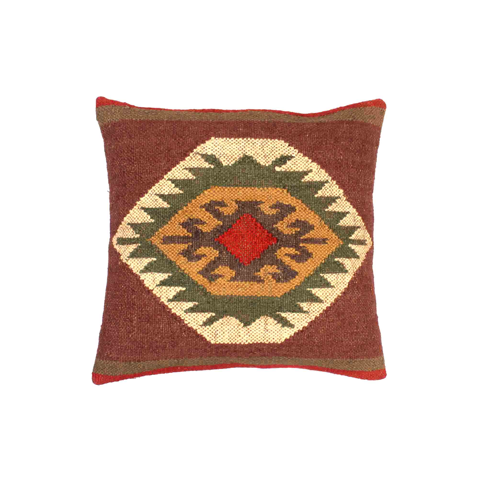 Multi-color Hand-made Cotton Cushion Cover