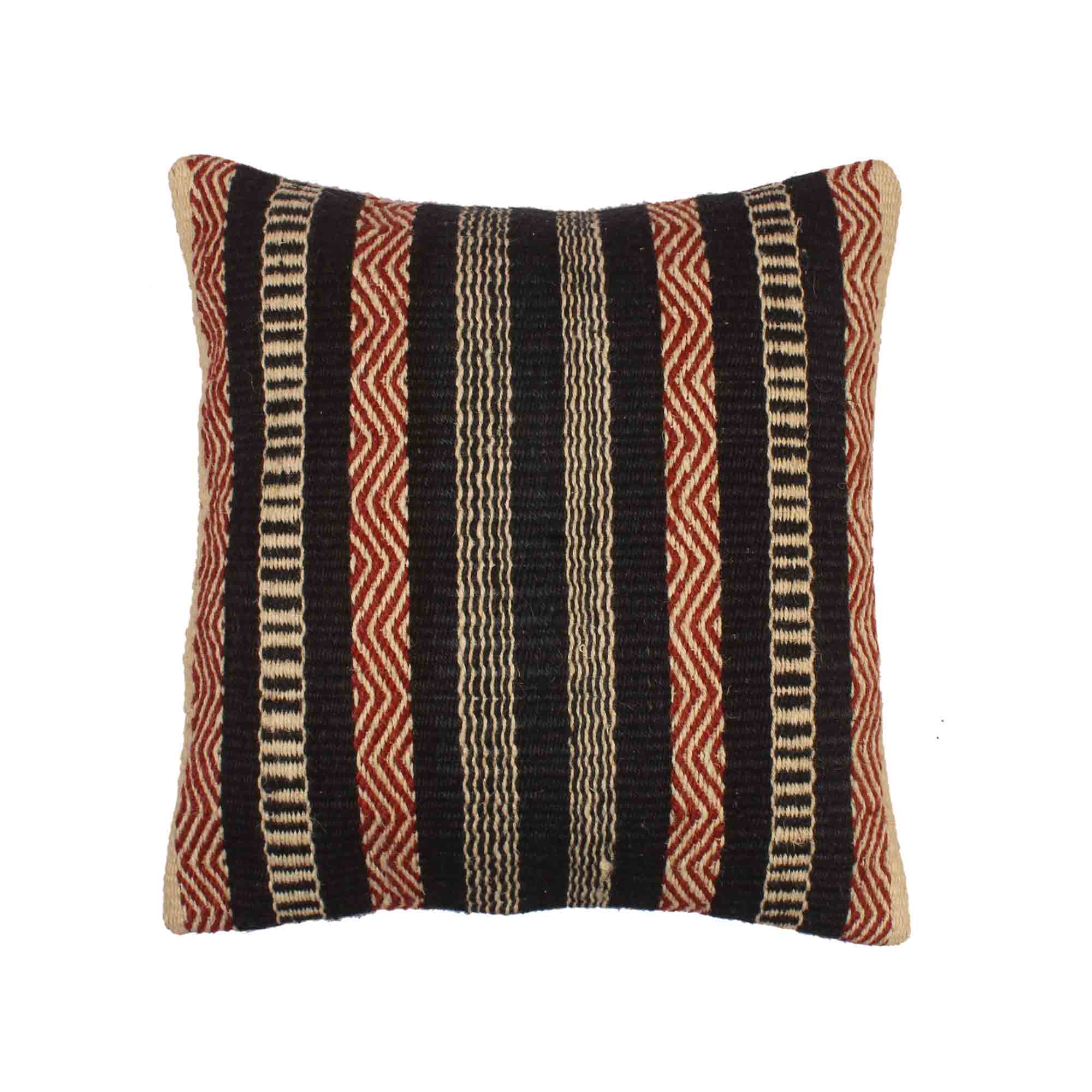 Multicolour 100% Jute Cushion Covers.