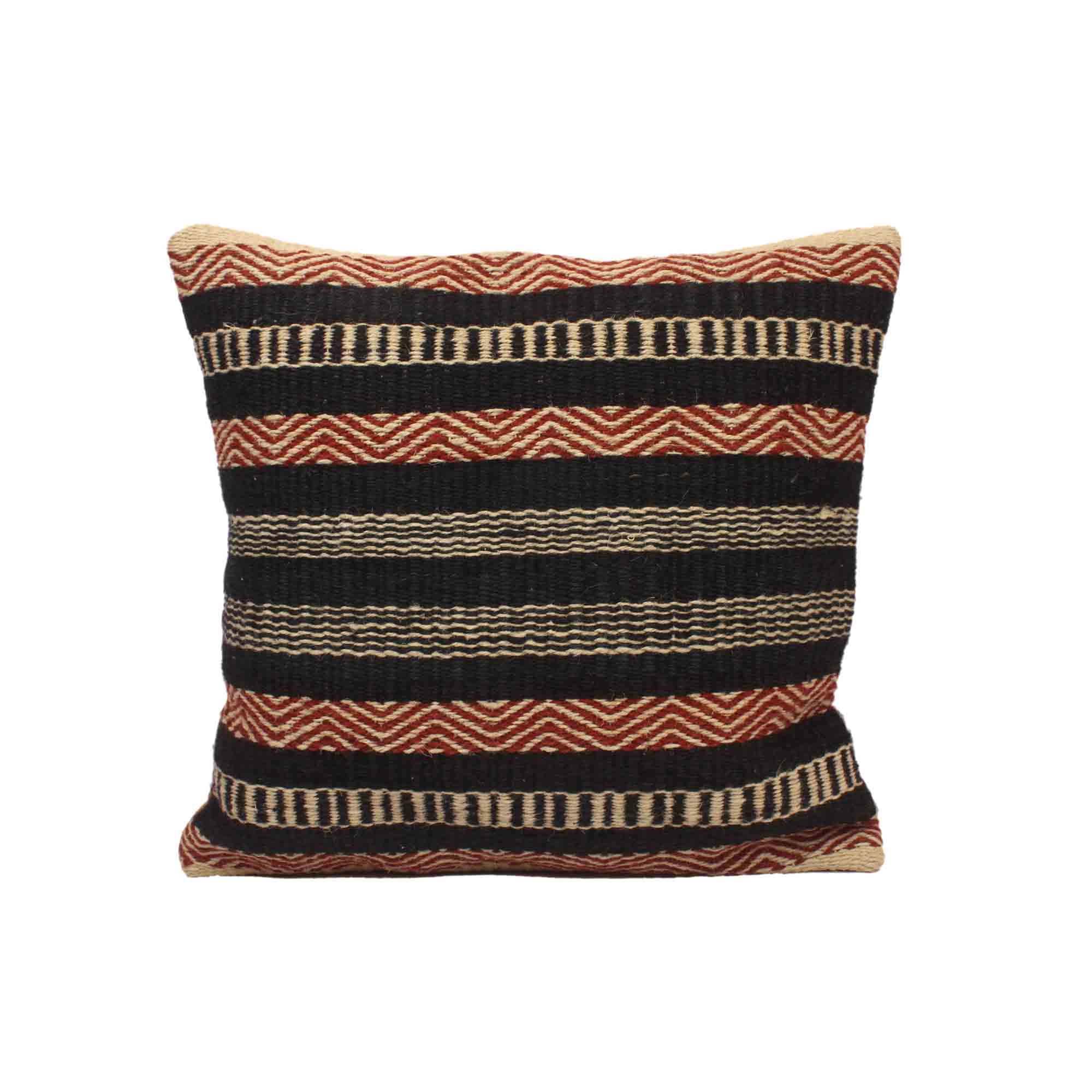 Multicolour 100% Jute Cushion Covers.