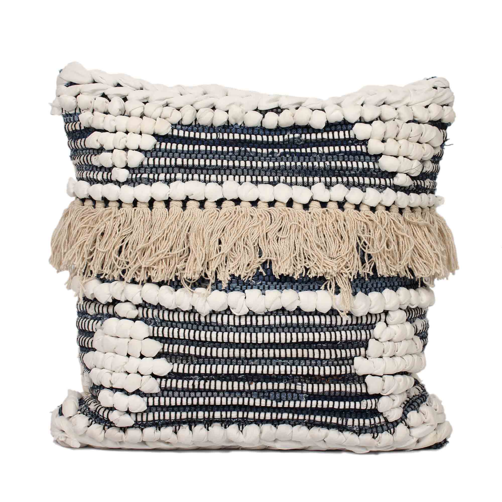 Hand-made Cotton woven  Cushion Covers