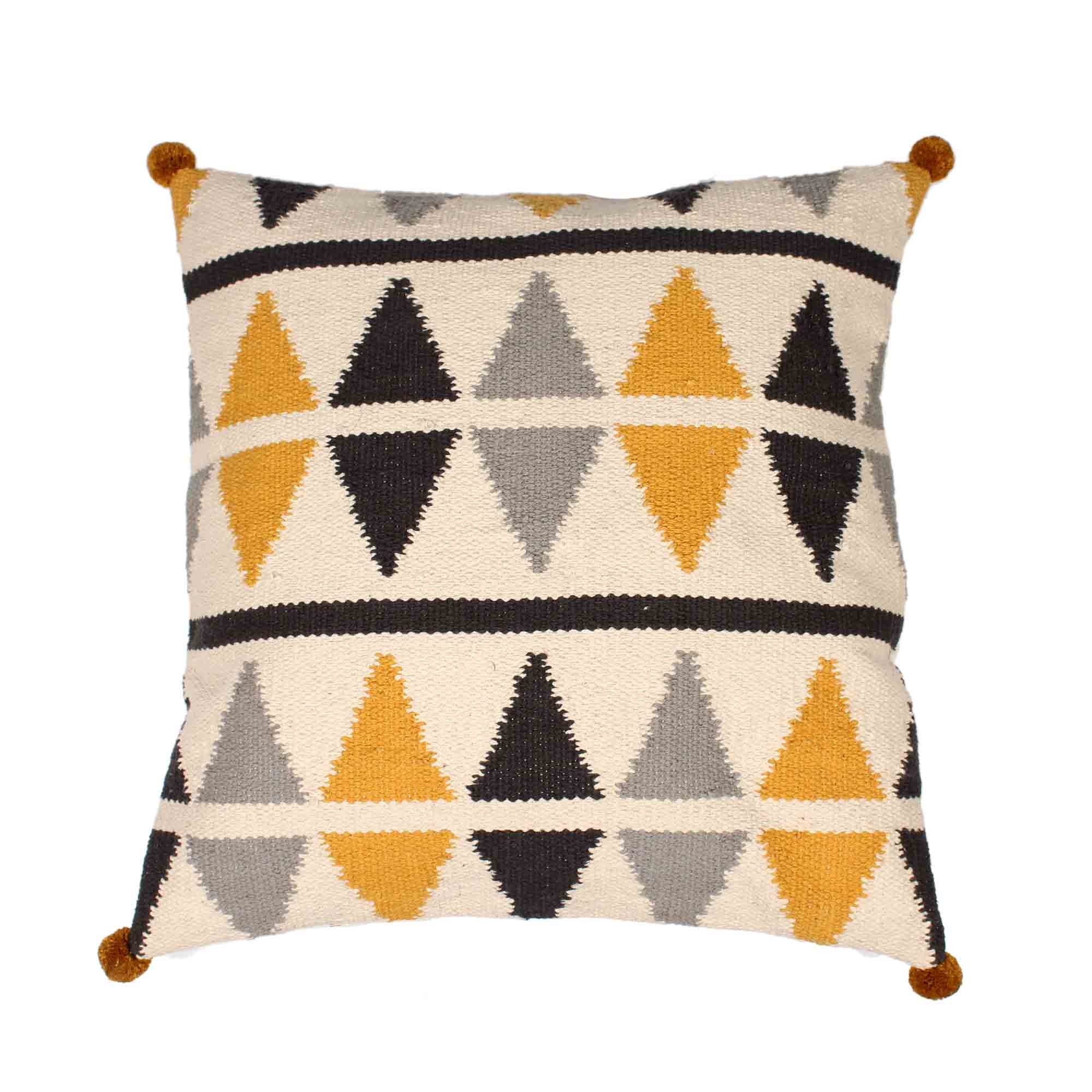 Multicolour 100% Cotton Cushion Covers.