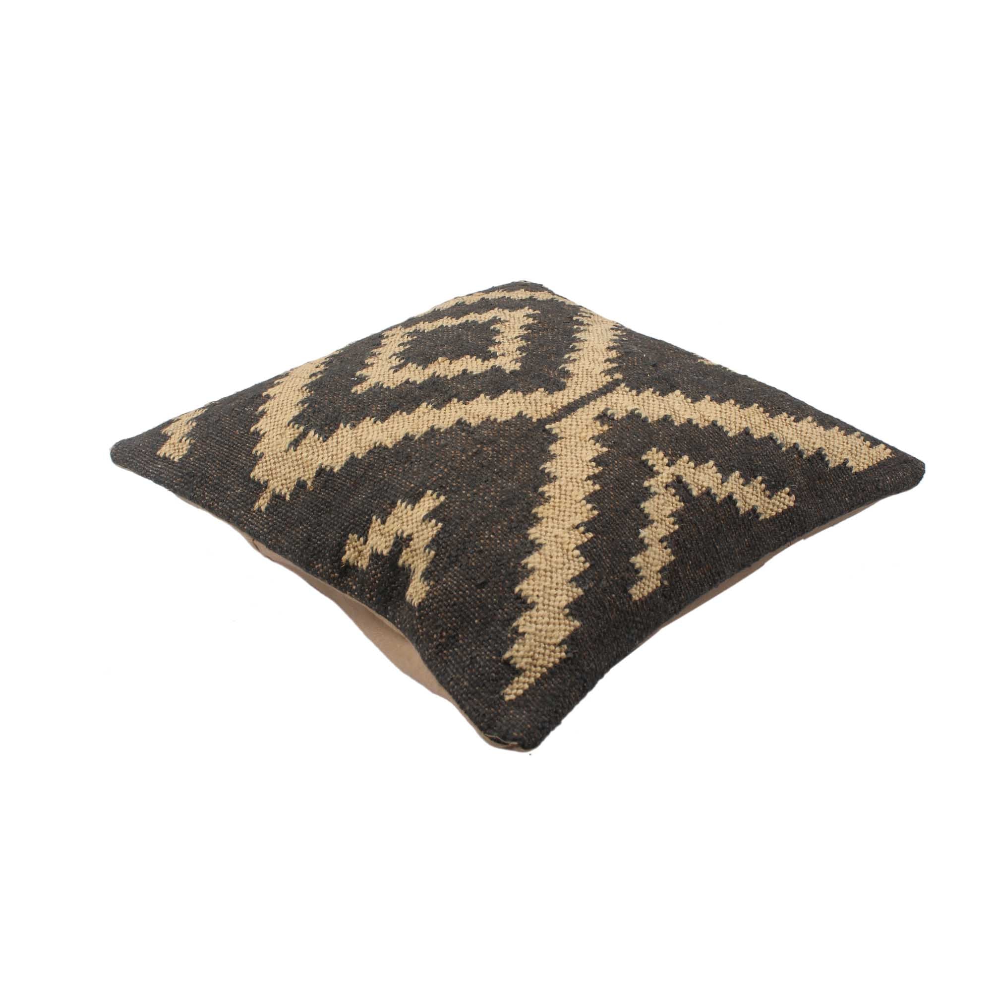 Designer Hand-made Jute Cushion Cover