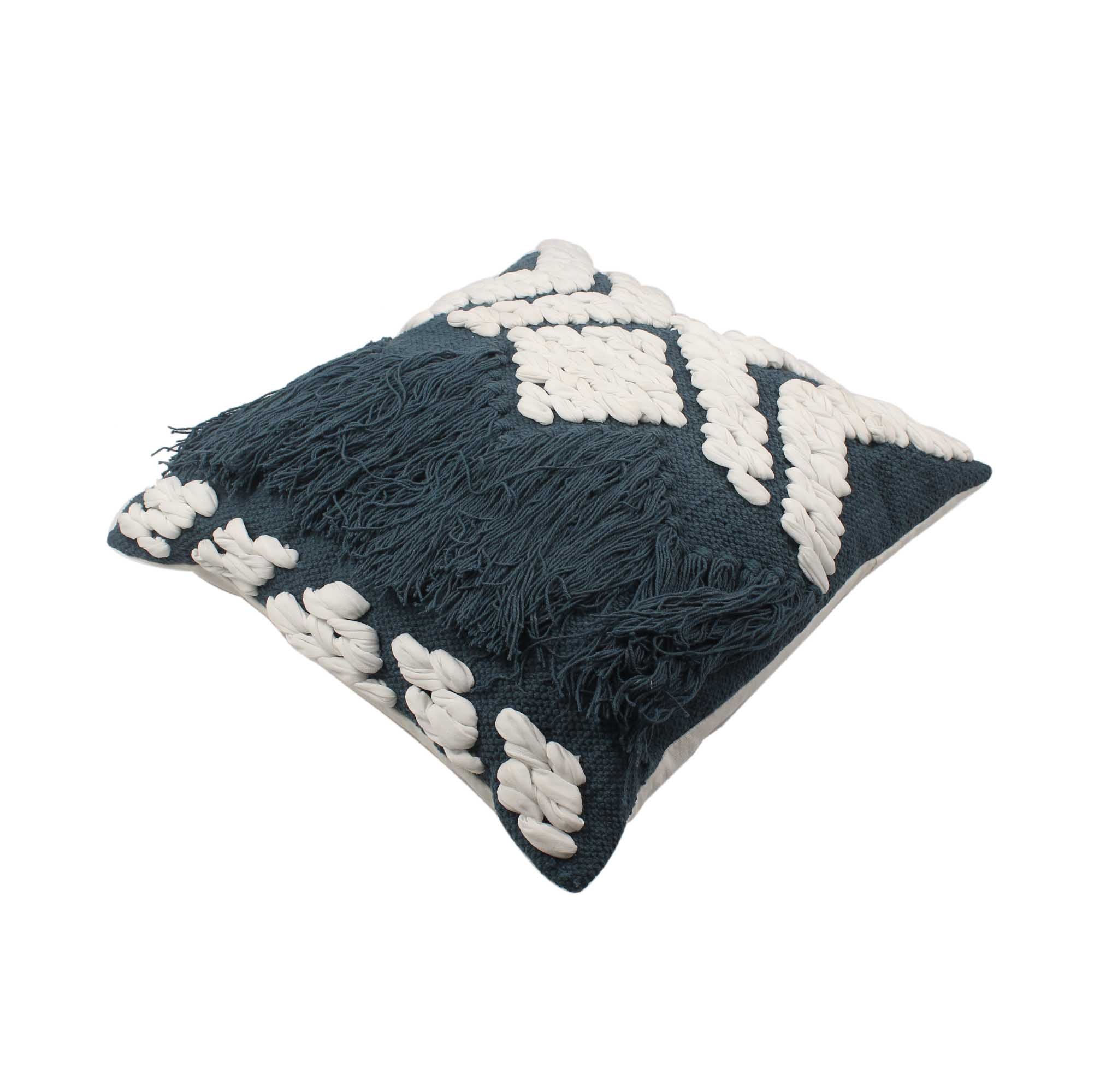 Bohemian hand-made Cotton woven Cushion Covers (Set of 2 )