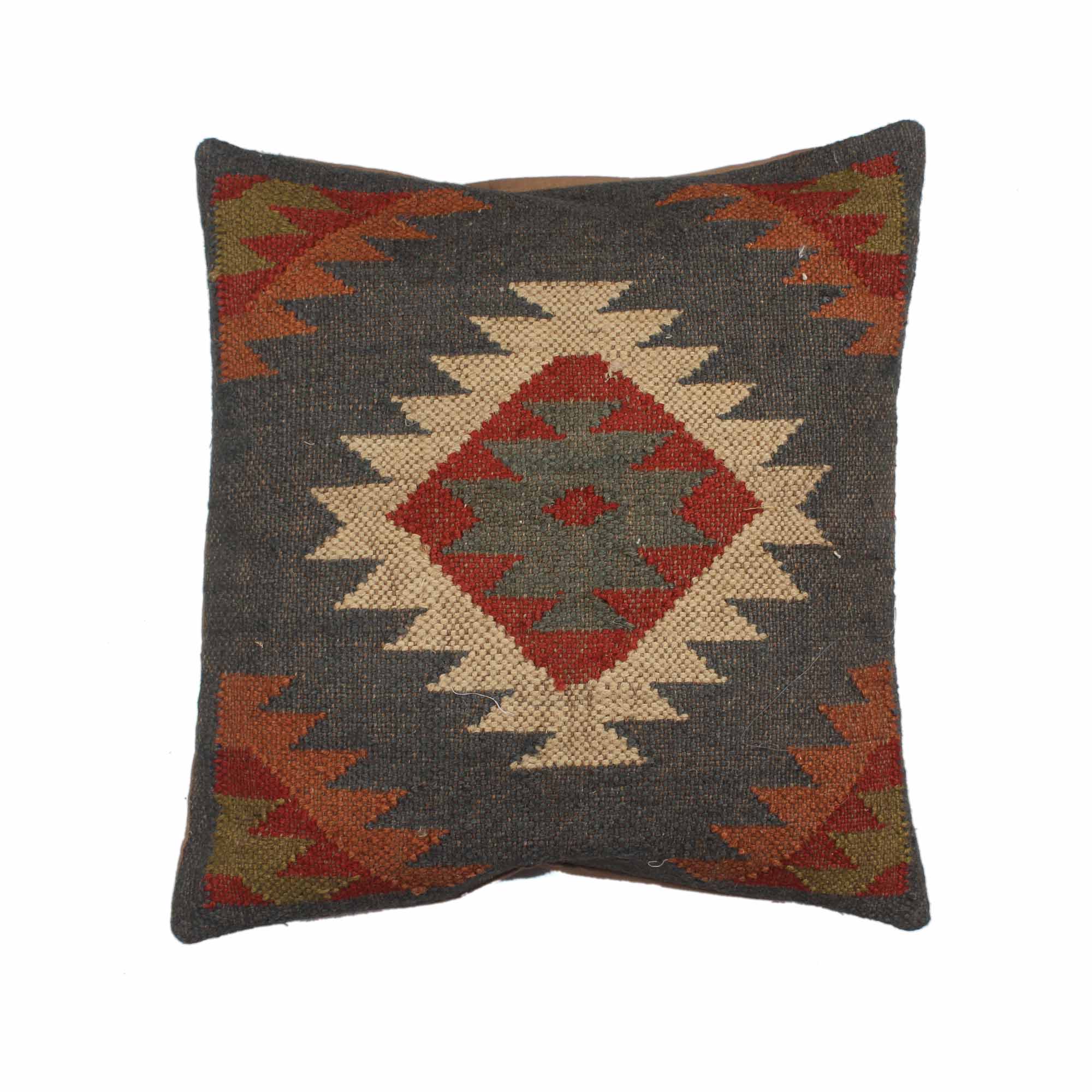 Ikhat Set of 5 Jute Multicolor Cushion Cover