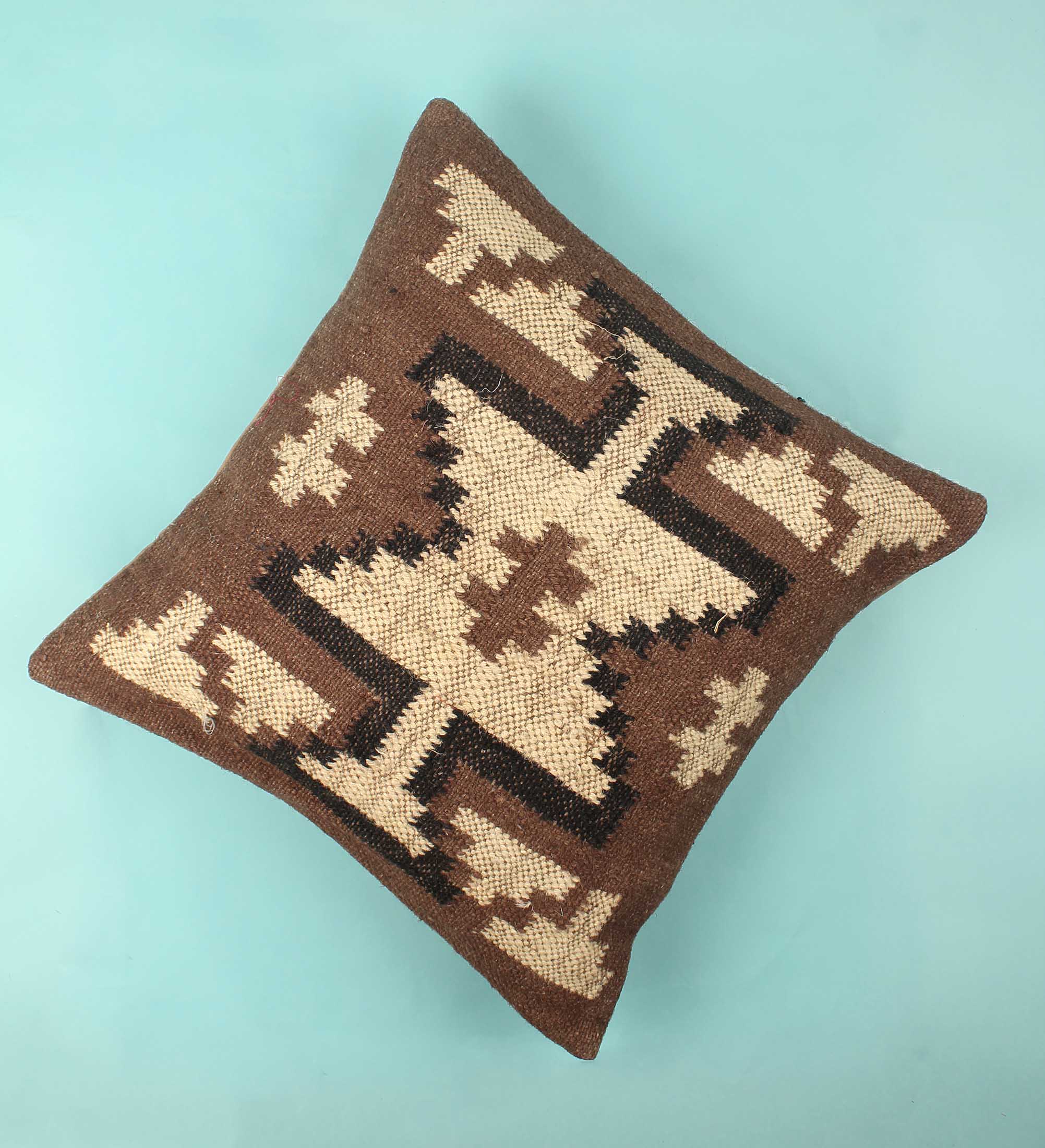 Designer Hand-made Jute Cushion Cover