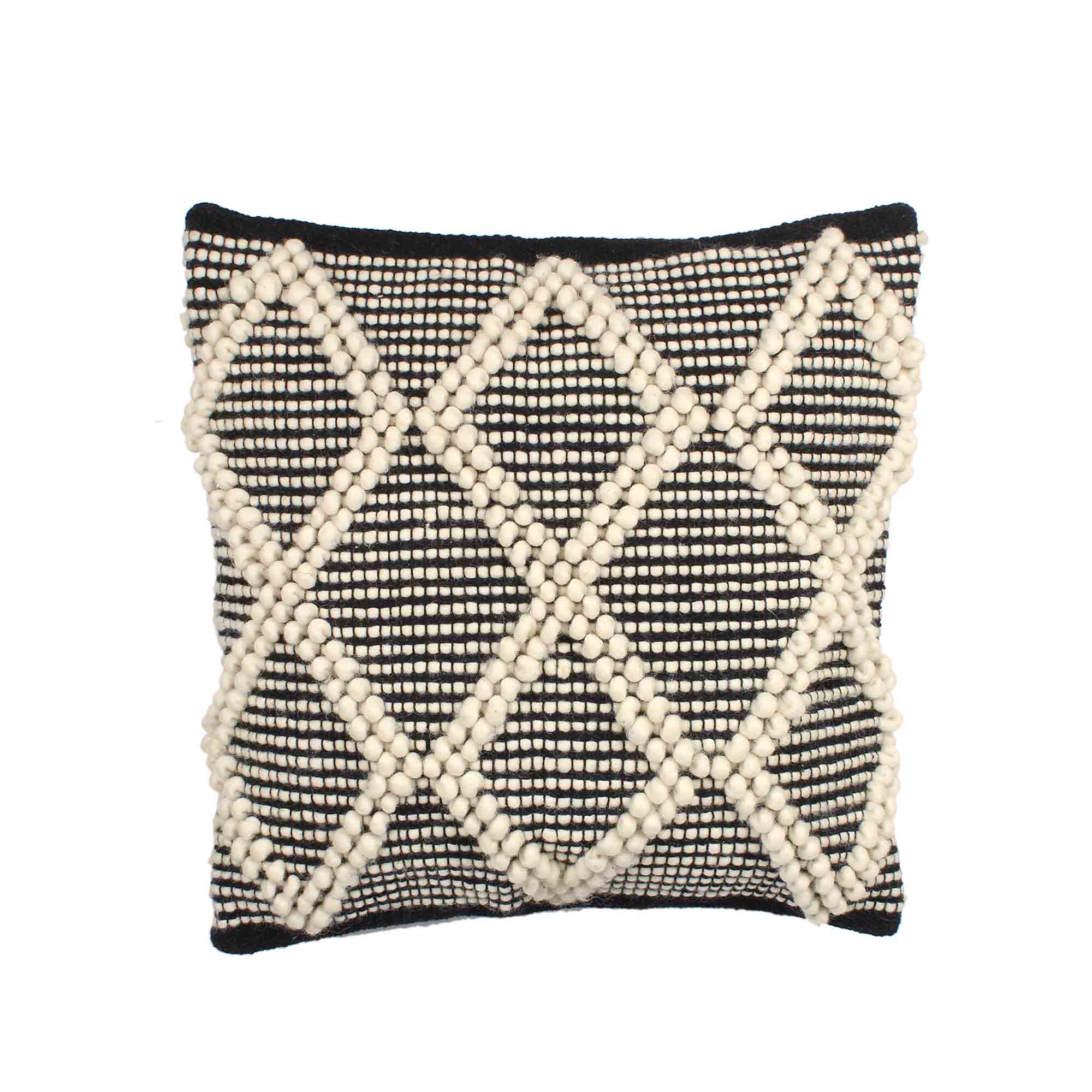 Hand-made Cotton woven Cushion Cover