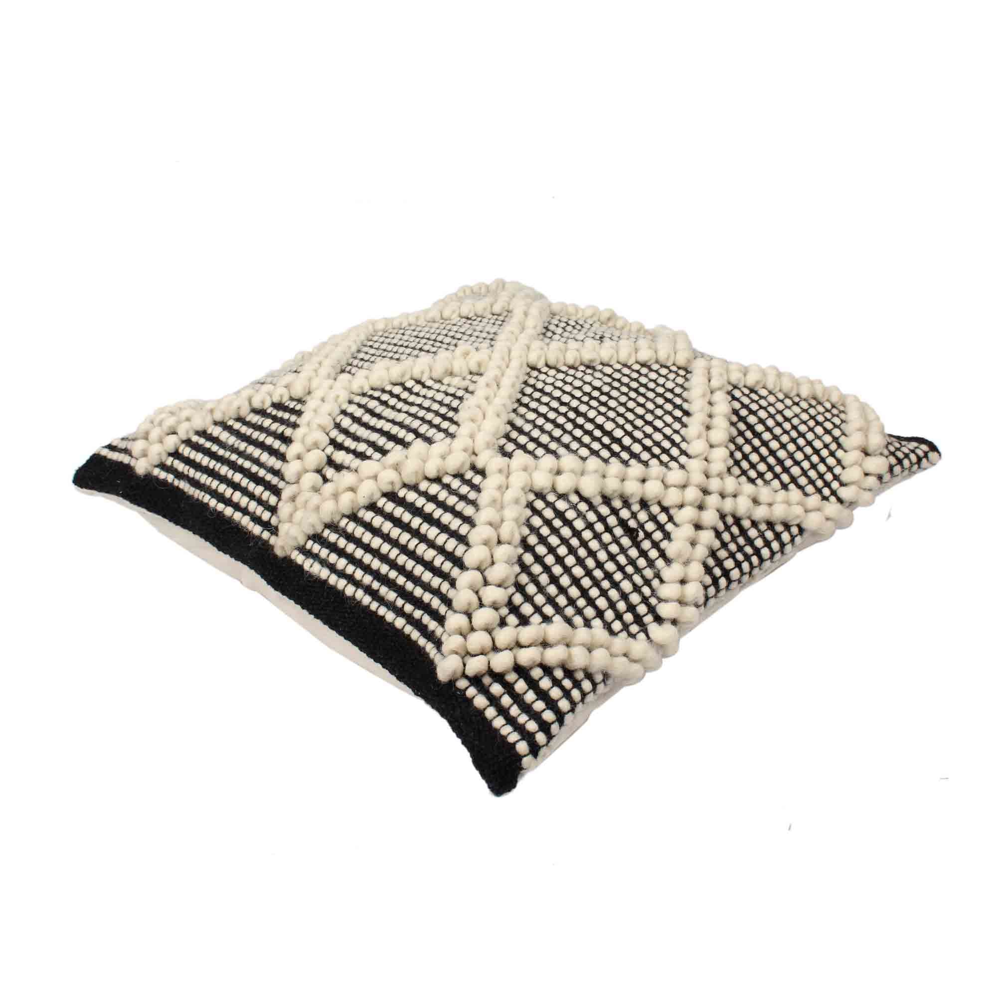 Hand-made Cotton woven Cushion Cover