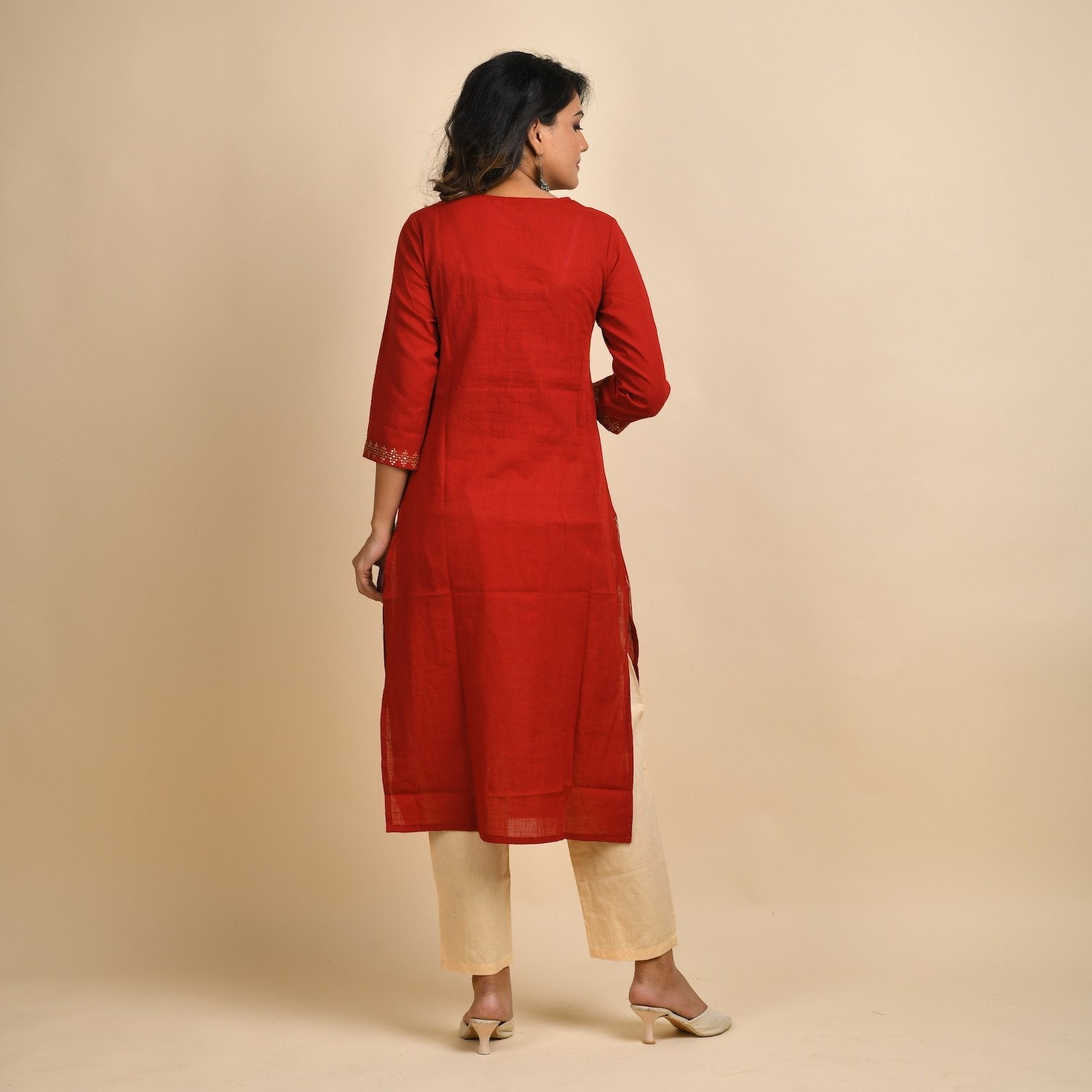 RangDeep Women Cotton Straight Kurta