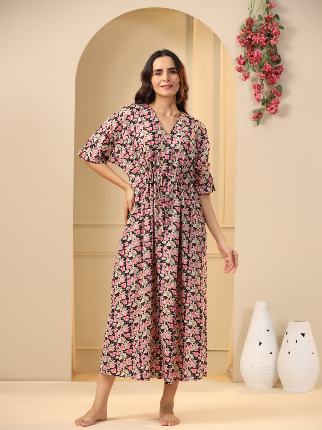 Women Pure Cotton Night Dress