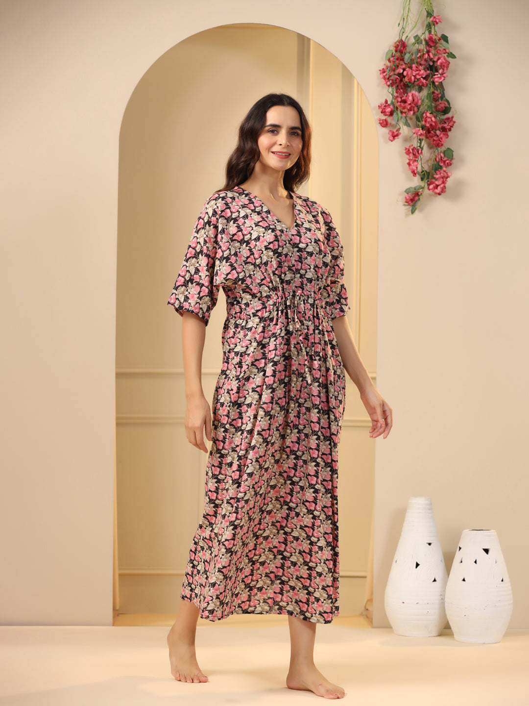 Women Pure Cotton Night Dress