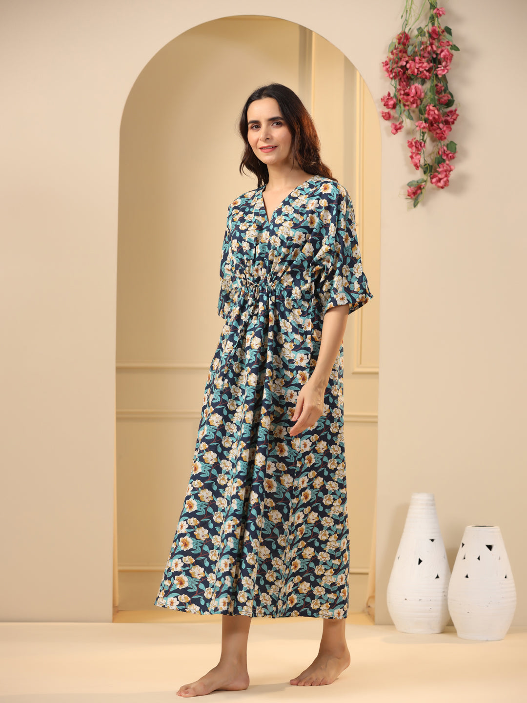 Women Pure Cotton Night Dress