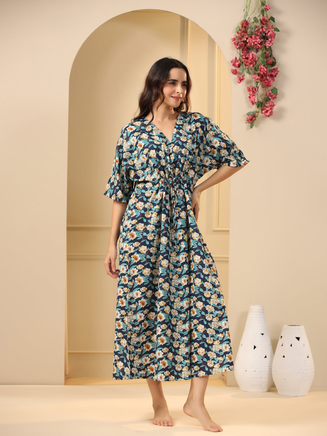 Women Pure Cotton Night Dress