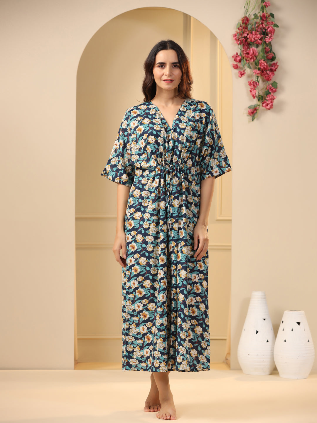 Women Pure Cotton Night Dress