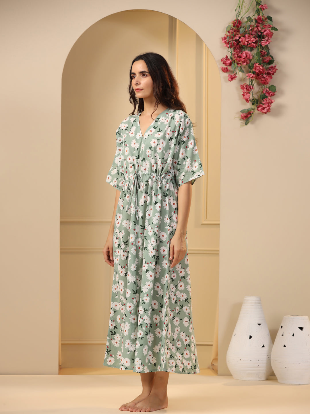 Women Pure Cotton Night Dress