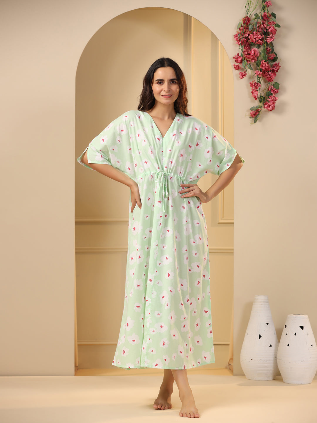 Women Pure Cotton Night Dress