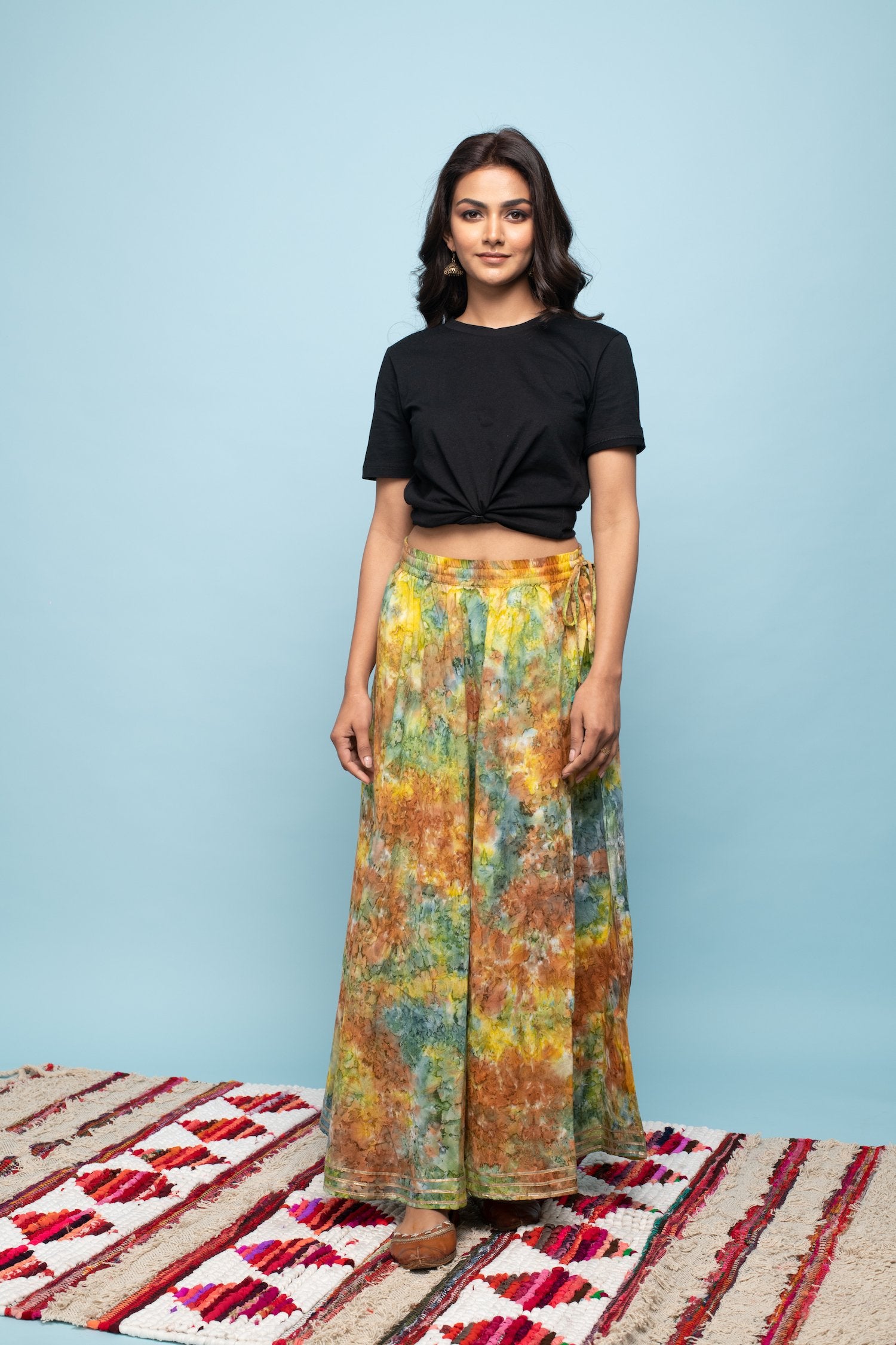 Rang Deep Women Long Skirt