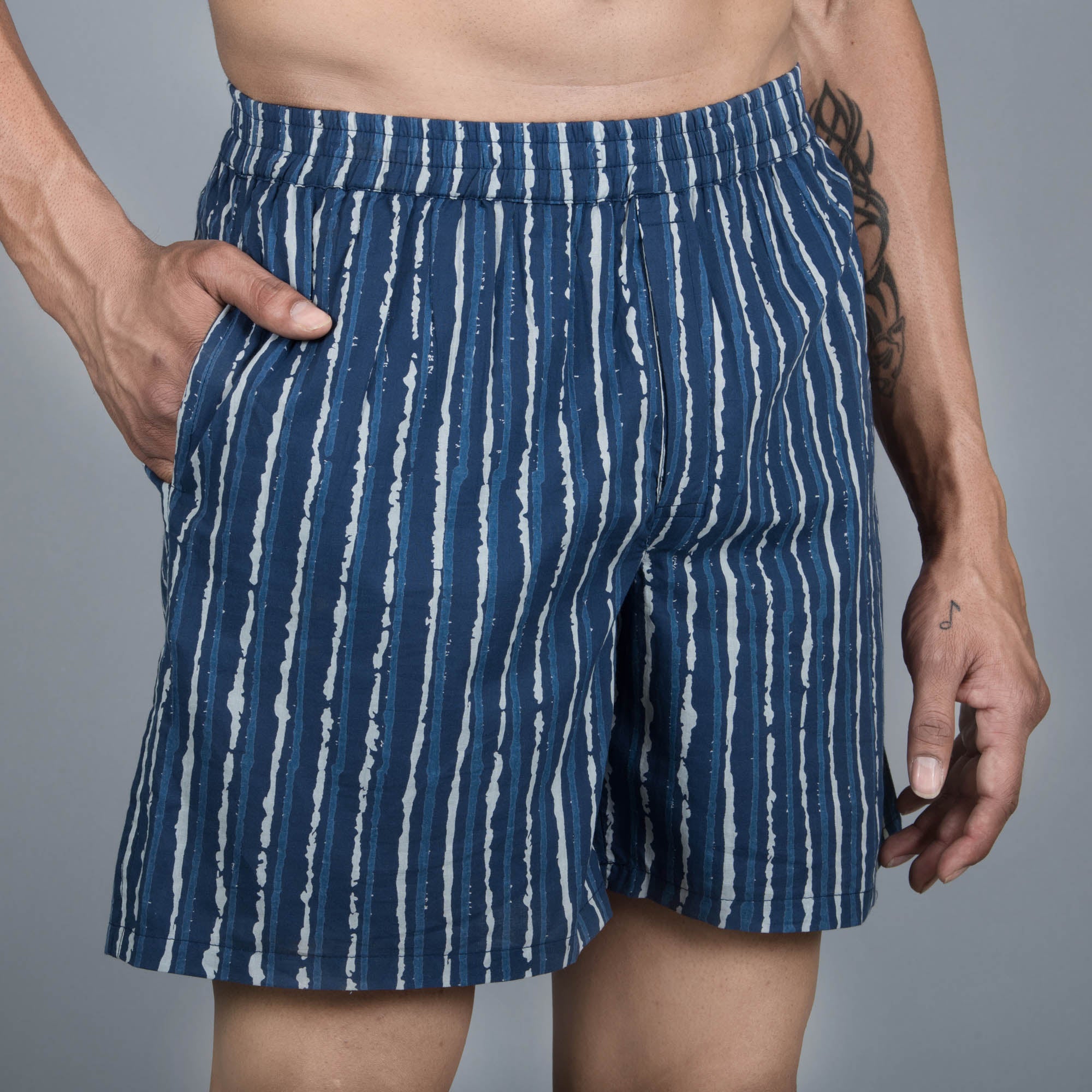 Sanskruti homes Indigo Printed Men Boxer