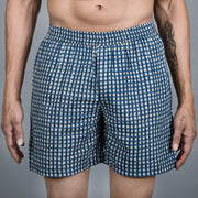 Sanskruti homes Blue Checks Men Boxer