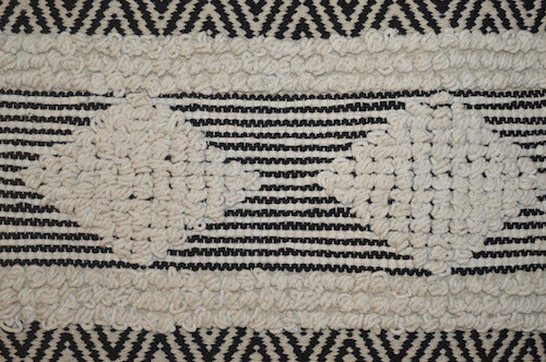 Hand-weaved Black & White Wall Hanging